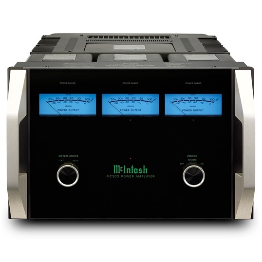 MC303 Power Amplifier Front