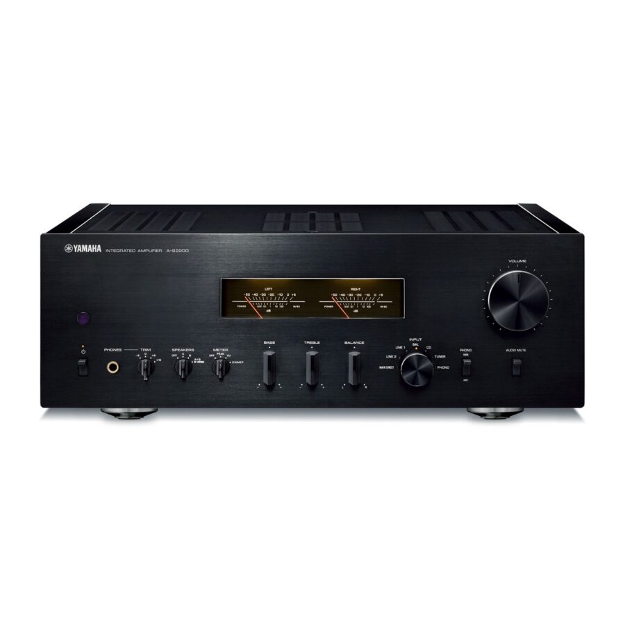 A S2200 Integrated Amplifier Black